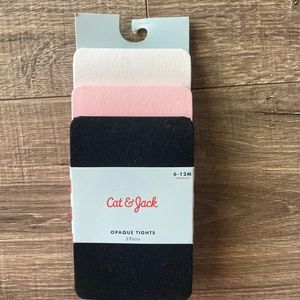 NWT Baby Girl 3 Set Stockings